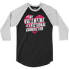 my valentine is a fictional character 3/4 Sleeve Shirt
