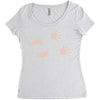 Guess What? - Baby Inside Women's Triblend Scoop T-shirt