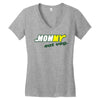 mommy eat veg Women's V-Neck T-Shirt