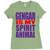 gengar is my spirit animal Ladies Fitted T-Shirt