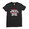 your ego is writing checks boyfriend Ladies Fitted T-Shirt