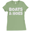 boats and hoes Ladies Fitted T-Shirt