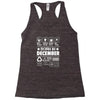 Born In December Racerback Tank