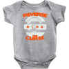 reverse the curse Baby Onesie