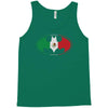 bat man mexican flag mexico logo Tank Top