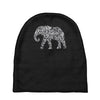 elephant filled pattern cool Baby Beanies