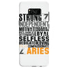 Strong Independent Motivated Aries Samsung Galaxy S8