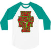 funny ferry mucking christmas, ideal gift or christmas present. 3/4 Sleeve Shirt