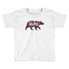 Floral Baby Bear Toddler T-shirt