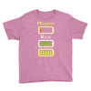 mommy low battery low energy Youth Tee