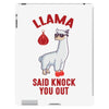 boxing llama iPad 3 and 4 Case