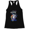 who loves golden retriever. Racerback Tank