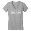 kiss me, i'm from guam Women's V-Neck T-Shirt