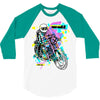 pop biker 3/4 Sleeve Shirt