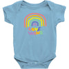 love wins Baby Onesie