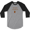 Grandpa Powered by coffee 3/4 Sleeve Shirt