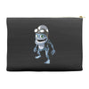 funny crazy frog, ideal gift or birthday present Accessory Pouches