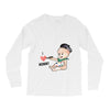Cute Baby Painter's Mom Love Long Sleeve Shirts