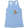 foxy nerd Racerback Tank