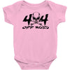 4x4 big skull head  off road Baby Bodysuit