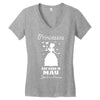 Princesses Are Born In May Women's V-Neck T-Shirt