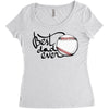 best dad ever 3 Women's Triblend Scoop T-shirt