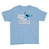 never trust an atom, they make up everything Youth Tee