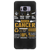 Born Cancer Multitasking Problem Solving Tees Samsung Galaxy S8 Plus