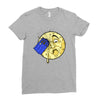time travel to the moon Ladies Fitted T-Shirt
