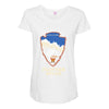 oakland feather river camp Maternity Scoop Neck T-shirt