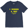 i kissed a boy V-Neck Tee