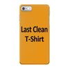 last clean t shirt funny humor college vintage s 3xl iPhone 7 Case