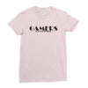 GAMERS TOP PLAYER Ladies Fitted T-Shirt
