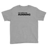 i'd rather be running funny cool run runner marathon sport athlete shi Youth Tee