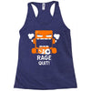 rage quit Racerback Tank