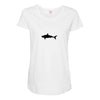 Shark Maternity Scoop Neck T-shirt