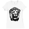 lion Ladies Fitted T-Shirt