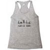plants are friends Racerback Tank