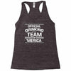 official drinking team 'merica Racerback Tank