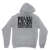 relax! i'm the best man Unisex Hoodie