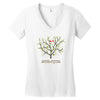 i met my wife on ancestrycom Women's V-Neck T-Shirt