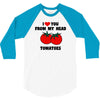 from my head tomatoes 3/4 Sleeve Shirt