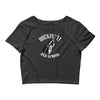 rockin' it old school bass Crop Top