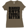 beard Ladies Fitted T-Shirt