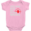 i still mis my ex but my aim is improving Baby Onesie