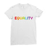 Equality LGBT Ladies Fitted T-Shirt