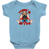 thor's gym Baby Onesie