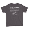 Cycopath Noun Youth Tee