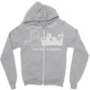 i'm big in japan Zipper Hoodie