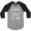 chocolat passion 3/4 Sleeve Shirt